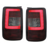 VW Caddy (03-15) LED aizmugurējie lukturi, sarkani/tonēti