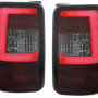 VW Caddy (03-15) LED aizmugurējie lukturi, sarkani/tonēti