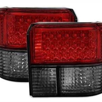 VW T4 (90-03) LED aizmugurējie lukturi, sarkani/tonēti