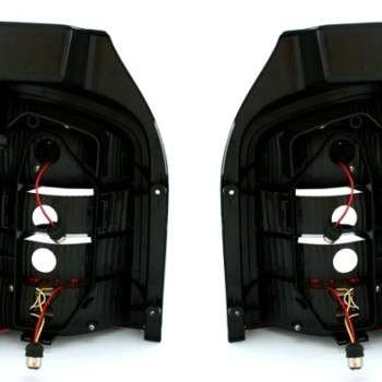 VW T5 (03-09) LED aizmugurējie lukturi, tonēti 2