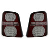 VW Touran 1T (03-10) LED aizmugurējie lukturi, sarkani/hromēti