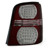 VW Touran 1T (03-10) LED aizmugurējie lukturi, sarkani/hromēti