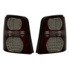 VW Touran 1T (03-10) LED aizmugurējie lukturi, sarkani/tonēti