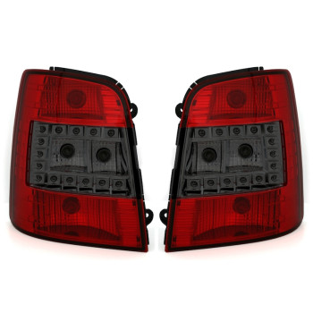 VW Touran 1T (03-10) LED tail lights, red/smoked 2