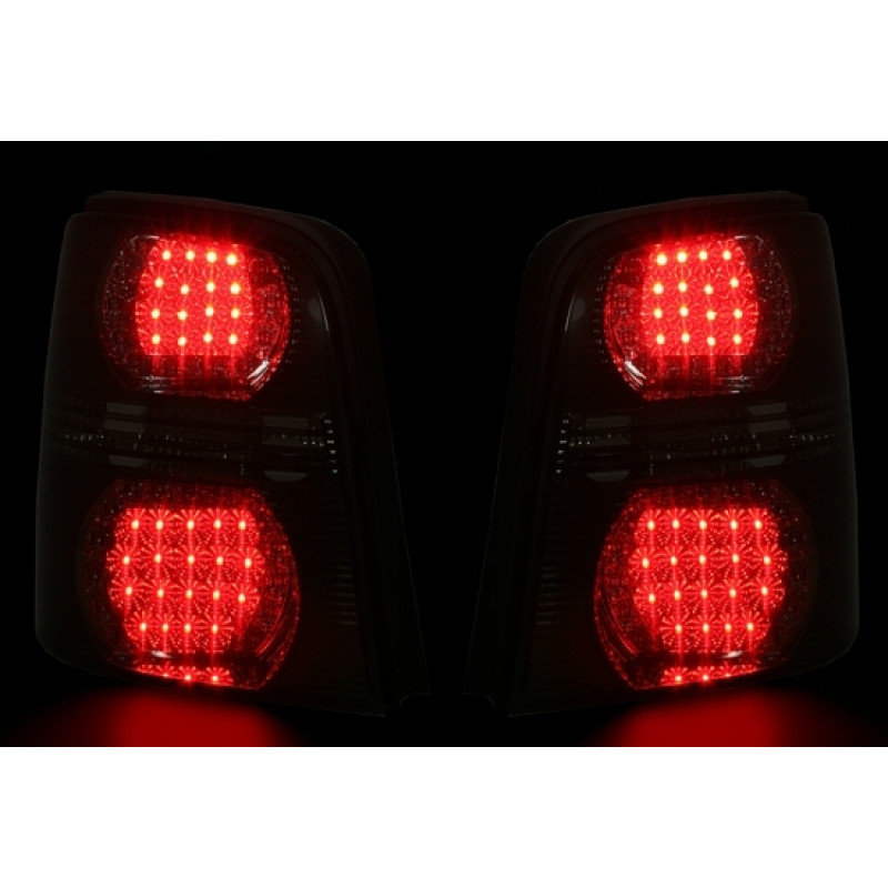 VW Touran 1T (03-10) LED aizmugurējie lukturi, sarkani/tonēti