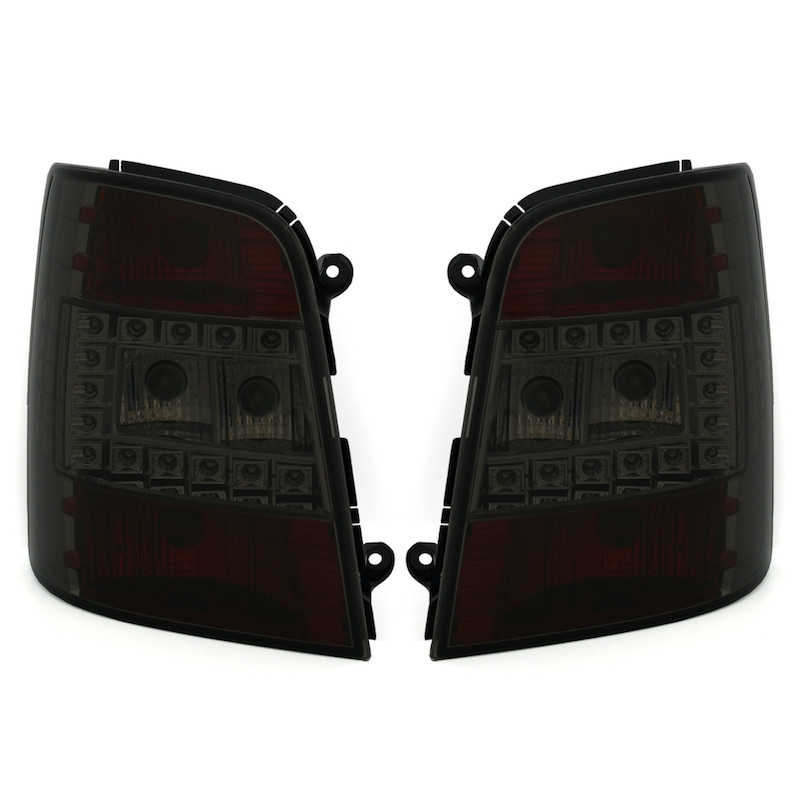 VW Touran 1T (03-10) LED aizmugurējie lukturi, tonēti 2