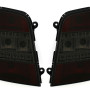 VW Touran 1T (03-10) LED aizmugurējie lukturi, tonēti 2