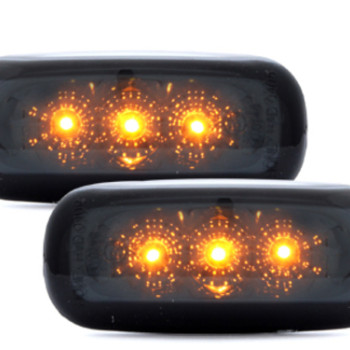 Audi LED pagriezieni spārnos, melni/tonēti