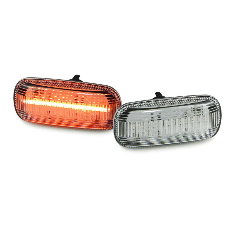 Audi LED dinamiskie pagriezienu rādītāji spārnos, hromēti 3