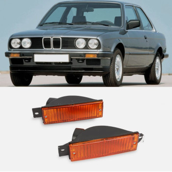 BMW e30 (87-93) pagriezienu rādītāji, dzintara