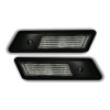 BMW sidemarkers, black/white