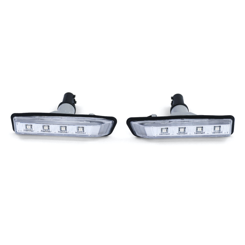 BMW LED pagriezieni spārnos, hromēti 