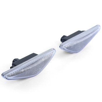BMW e46 Coupe/Cabrio (03-07) dinamiskie LED pagriezieni spārnos, balti