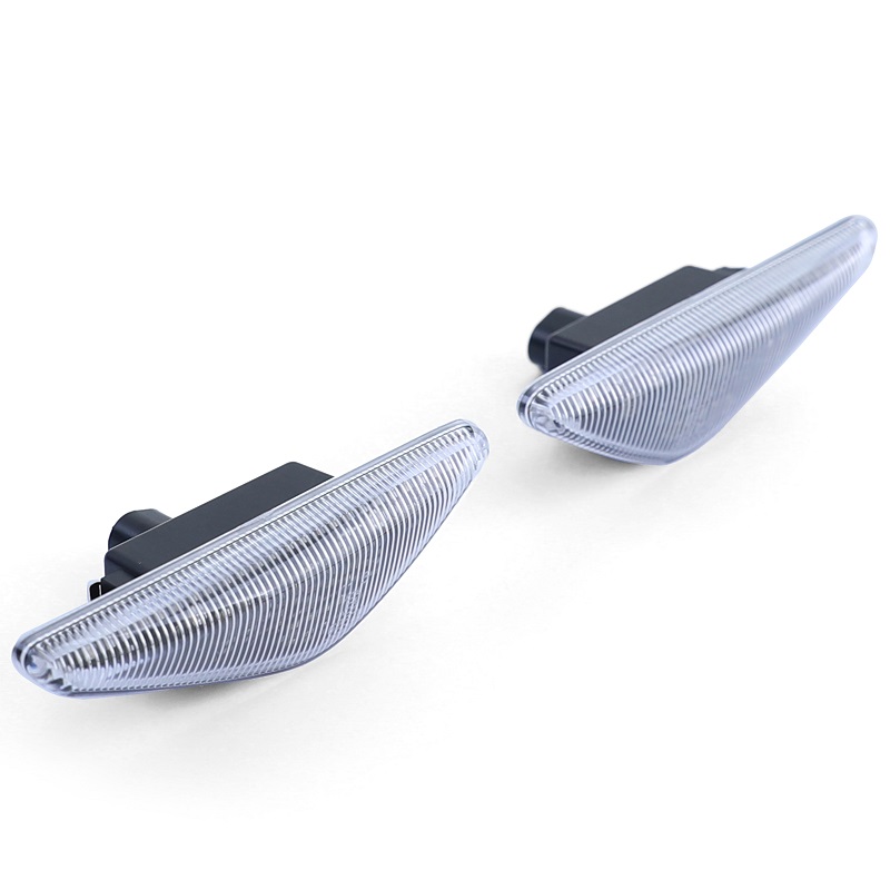 BMW e46 Coupe/Cabrio (03-07) dinamiskie LED pagriezieni spārnos, balti