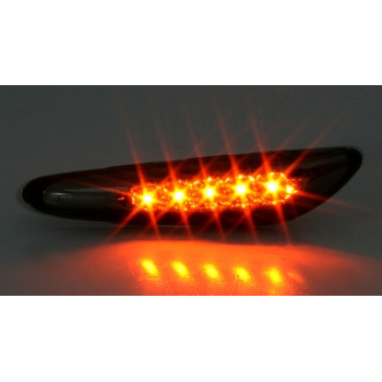 BMW e46, e60, e83 LED pagriezieni spārnos, hromēti