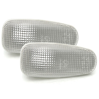 Mercedes w210 (95-02), Vito w638 (96-03) pagriezieni spārnos, white