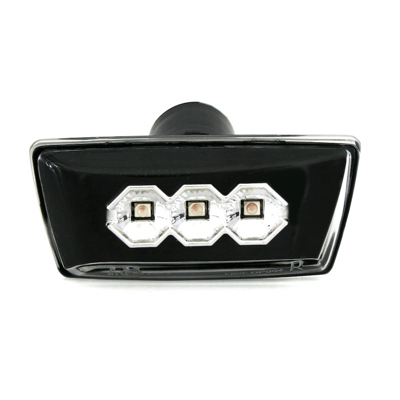 Opel Adam, Astra H, Astra J GTC, Corsa D, Insignia, Meriva, Zafira B; Chevrolet Cruze LED pagriezieni spārnos, melni