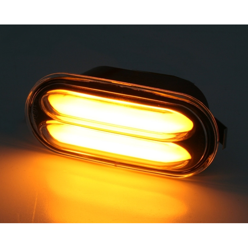 VAG LED pagriezieni spārnos, hromēti 5
