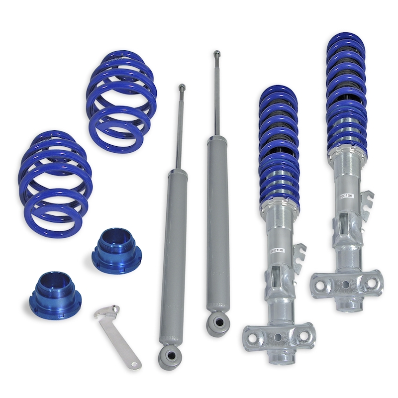 BMW e36 (92-00) coilovers, BLUE line