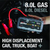 Auto akumulatora starteris, būsteris NOCO GENIUS BOOST HD GB70 2000A