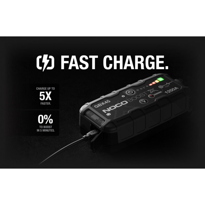 Auto akumulatora starteris, būsteris NOCO GENIUS BOOST HD GBX45 1250A