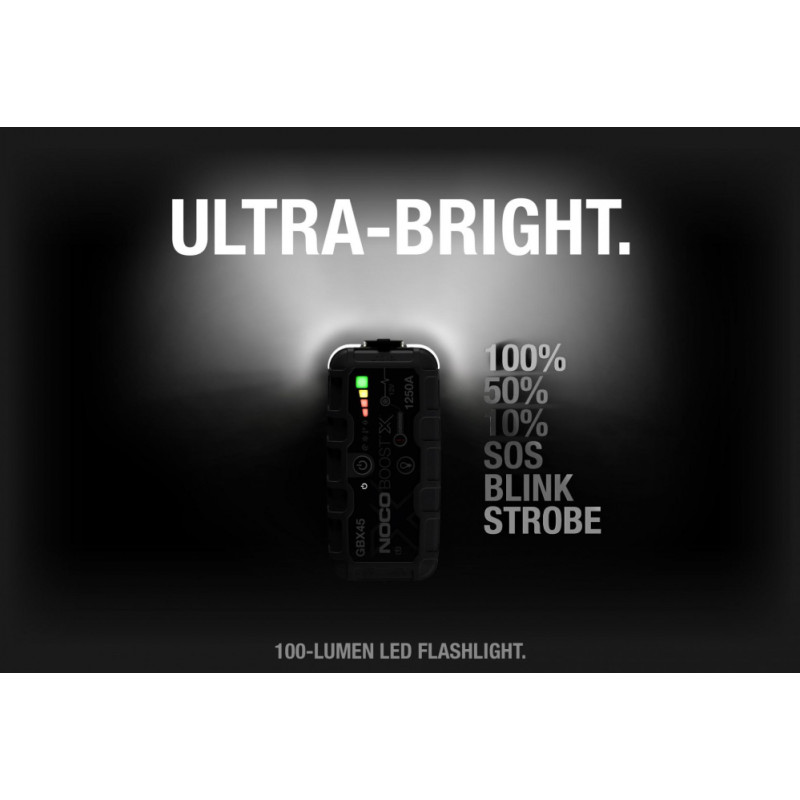 Auto akumulatora starteris, būsteris NOCO GENIUS BOOST HD GBX45 1250A
