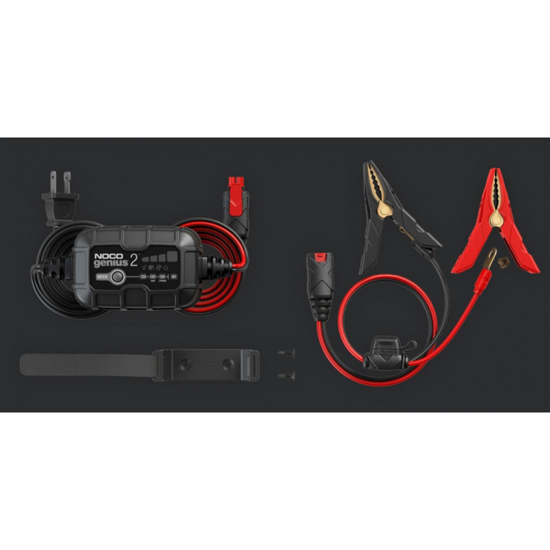 NOCO GENIUS2 auto akumulatora lādētājs un uzturētājs 2A 6V/12V 2EU