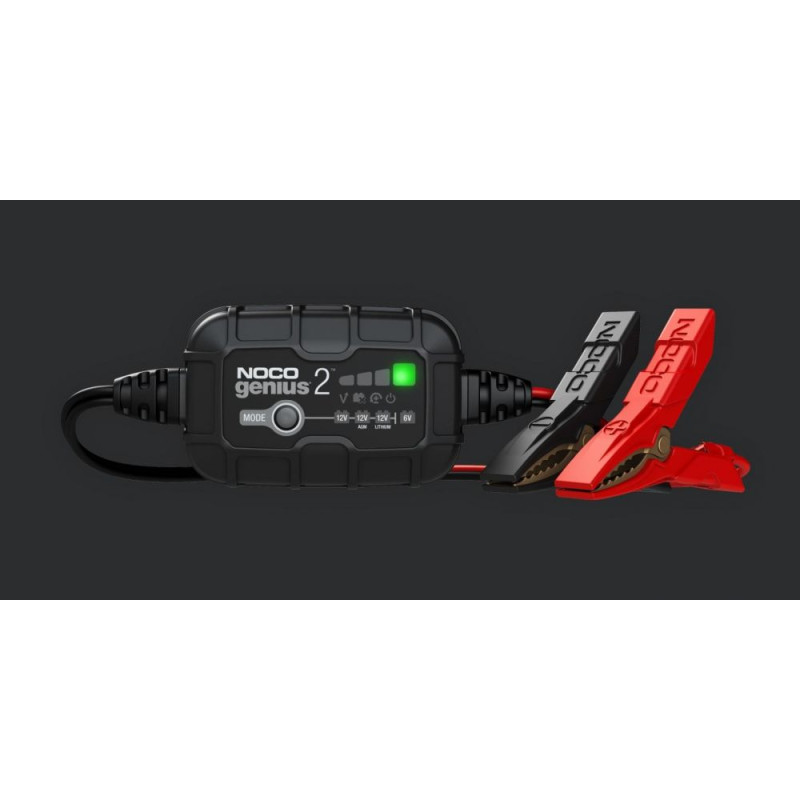 NOCO GENIUS2 auto akumulatora lādētājs un uzturētājs 2A 6V/12V 2EU
