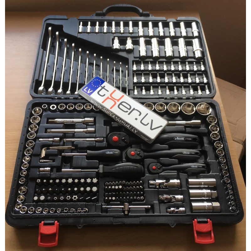 Instrumentu komplekts, 216 gab., Vigor V3277